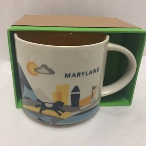 Starbucks Maryland You Are Here Coffee Mug